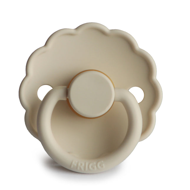 <tc>Frigg</tc> <tc>tétine</tc> Taille 1 Daisy Cream Silicone