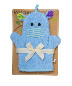 <tc>Zoocchini</tc> Gant de toilette Henry l'hippopotame en coton