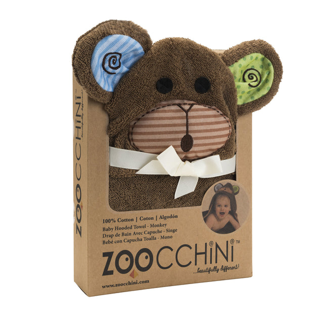 <tc>Zoocchini</tc> Peignoir Bébé Max Le Singe Coton