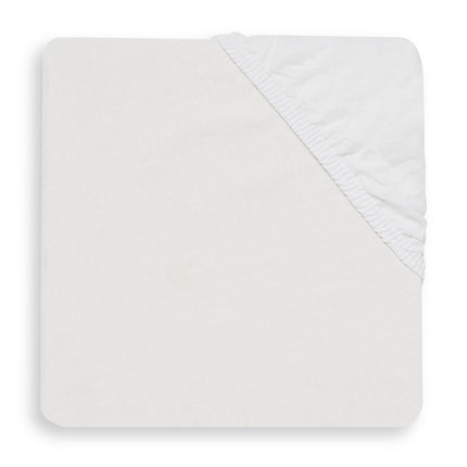 <tc>Jollein</tc> Drap-housse Coton Blanc 60x120cm