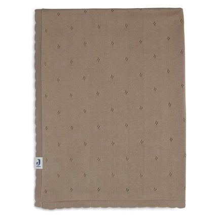 <tc>Jollein</tc> Couverture de berceau Pointelle Biscuit 100x150cm