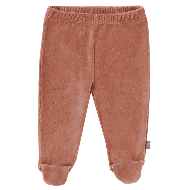 <tc>Fresk</tc> Pantalon bébé en velours avec pied Rose cendré