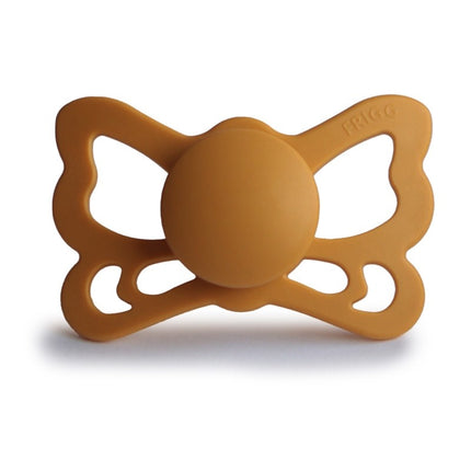 <tc>Frigg</tc> <tc>tétine</tc> Taille 2 Butterfly Anatomique Miel Or Silicone