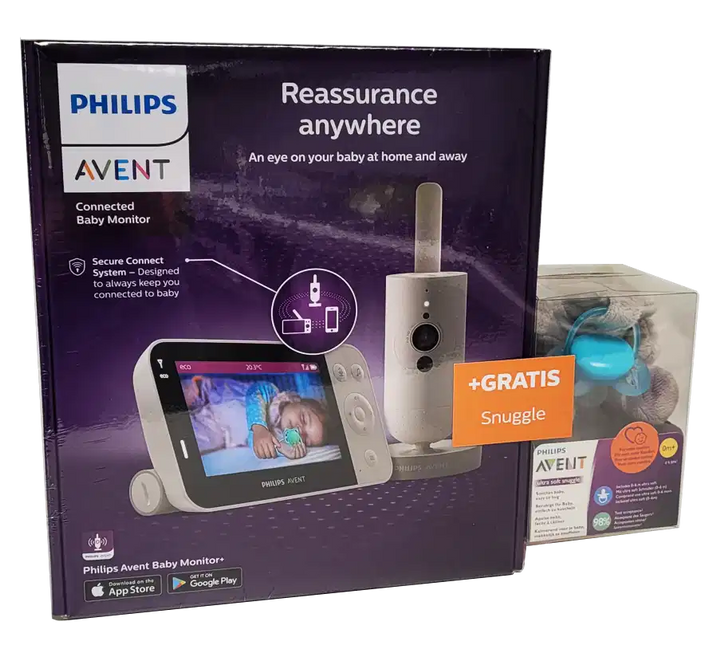 <tc>Philips Avent</tc> Moniteur de bébé vidéo Wifi + câlin gratuit