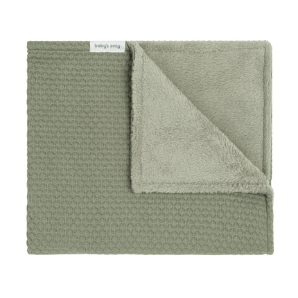 <tc>Baby's Only</tc> Couverture de berceau Teddy Sky Urban Green