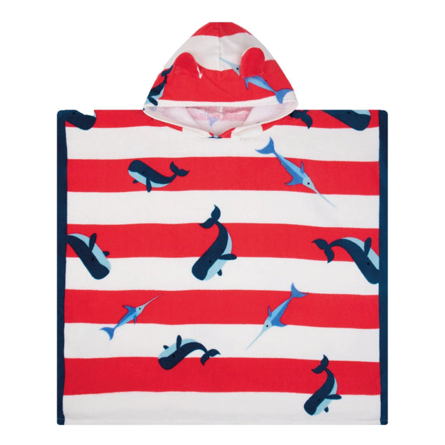 <tc>Swim Essentials</tc> Poncho de bain Baleine 65cm