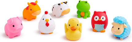 <tc>Munchkin</tc> Jouets de bain Animaux de la ferme qui tournent dans l'eau 8pcs