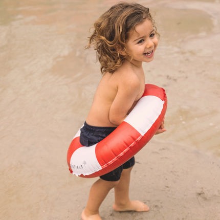 <tc>Swim Essentials</tc> Bandeau de natation Enfant Sauveteur Rouge Blanc 55Cm