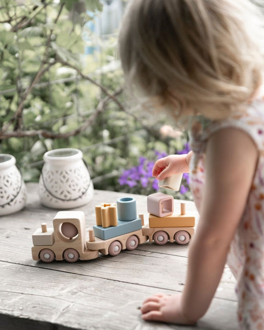 <tc>Baby's Only</tc> Train en bois Toy Train Earth