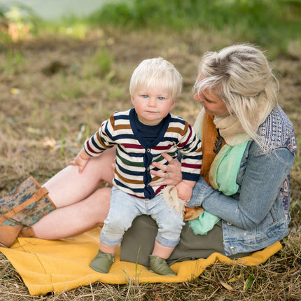 <tc>Baby Dutch</tc> Chaussures pour bébé Olive solide