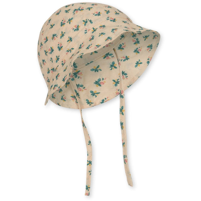 <tc>Konges Slojd</tc> Chapeau de soleil Baby Cille Bonnet Fleur Color√©.