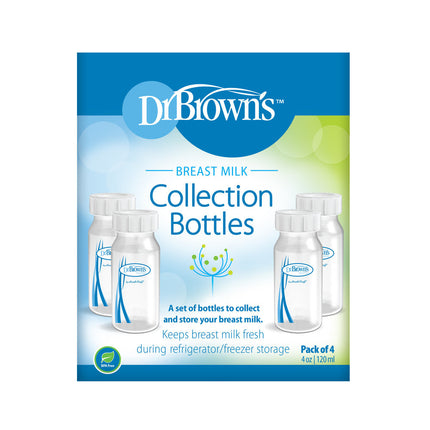 <tc>Dr. Brown's</tc> Bouteilles de stockage d'accessoires alimentaires Col étroit 120ml 4pcs