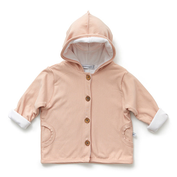 <tc>Bamboom</tc> Cardigan à capuche pour bébé rose