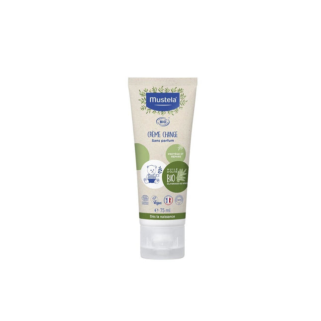 <tc>Mustela</tc> Crème pour bébé bio pour le change 75 ml