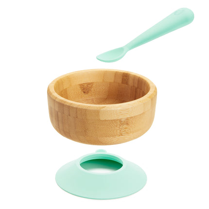 <tc>Munchkin</tc> Bol pour bébé <tc>Bamboom</tc> avec cuillère en silicone