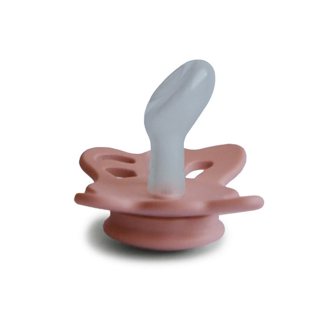 <tc>Frigg</tc> <tc>tétine</tc> Taille 1 Butterfly Anatomique Pretty Peach Silicone