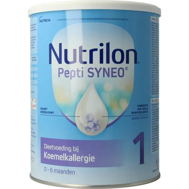 <tc>Nutrilon</tc> Lait en poudre Pepti 1 Allergie au lait de vache 0-6 mois