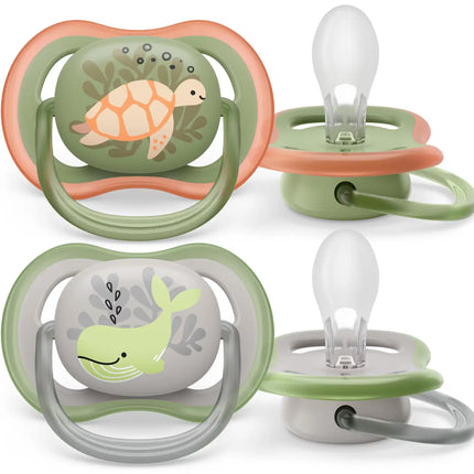 <tc>Philips Avent</tc> Fop<tc>tétine</tc> +6 mois Tortue d'air/Poisson sauvage