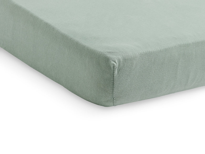 <tc>Jollein</tc> Drap-housse Jersey Ash Green 40x90cm