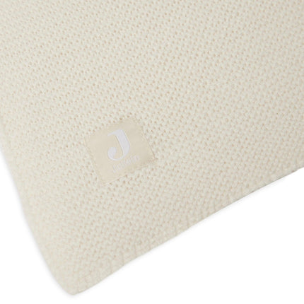 <tc>Jollein</tc> Couverture de berceau Basic Knit Ivory 75x100cm