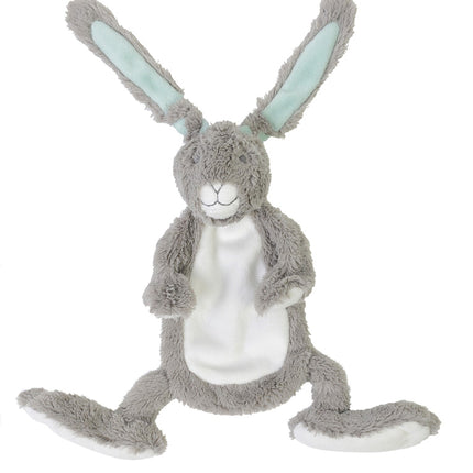 <tc>Happy Horse</tc> Couverture câline Lapin ficelle gris 20cm