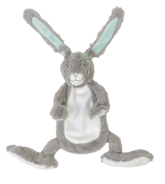 <tc>Happy Horse</tc> Couverture câline Lapin ficelle gris 20cm