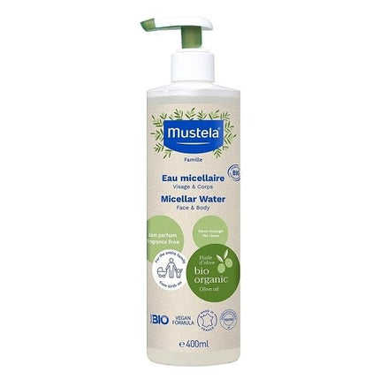 <tc>Mustela</tc> Eau nettoyante bio micellaire 400ml