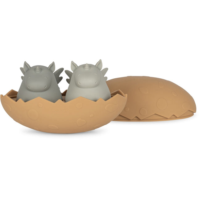 <tc>Konges Slojd</tc> Jouets de bain Dino Egg Almond Mix