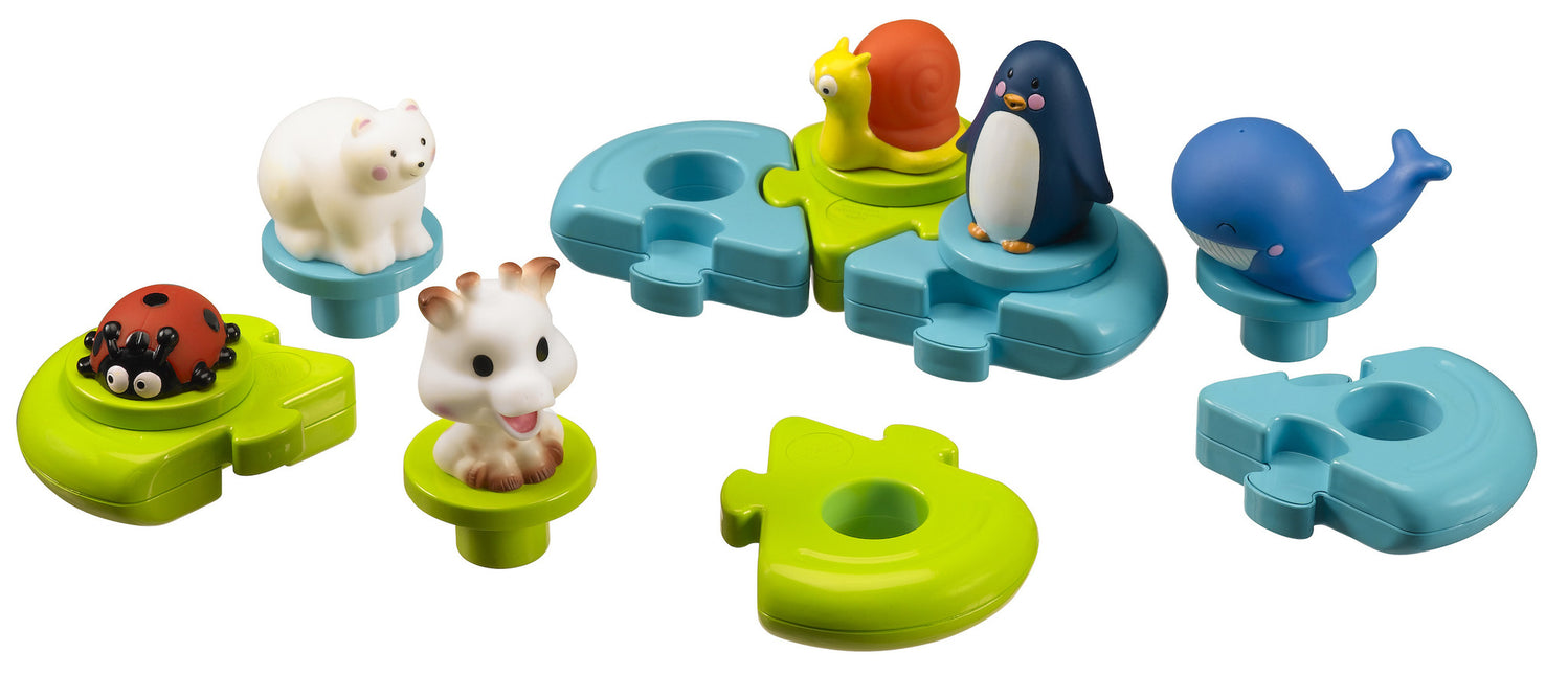 <tc>Sophie de Giraf</tc> Jouets de bain Puzzle