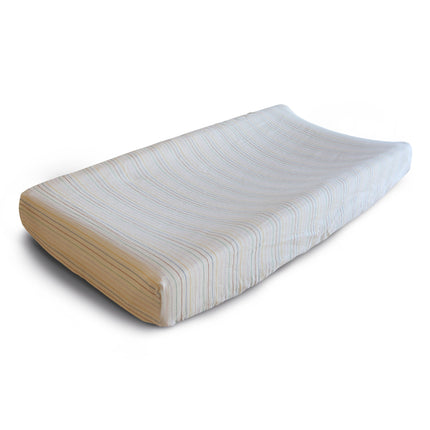 <tc>Mushie</tc> Housse de matelas à langer Retro Stripes