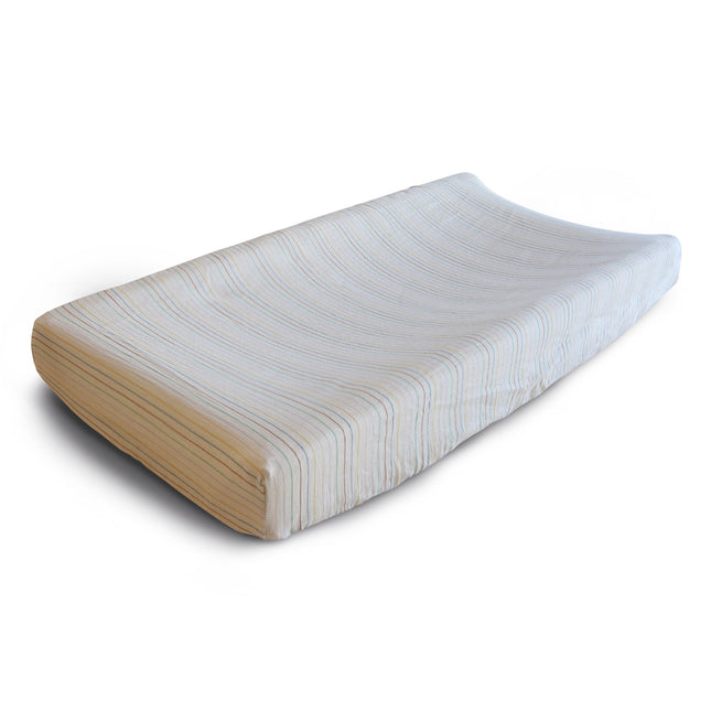 <tc>Mushie</tc> Housse de matelas à langer Retro Stripes