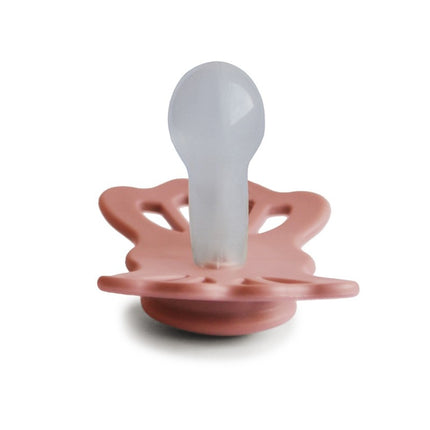 <tc>Frigg</tc> <tc>tétine</tc> Taille 2 Lucky Symmetrical Prettypeach Silicone