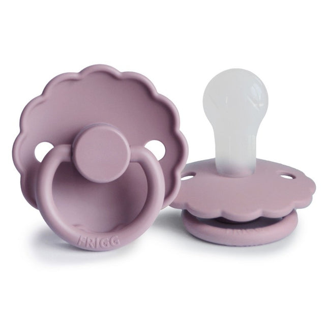 <tc>Frigg</tc> <tc>tétine</tc> Taille 1 Daisy Heather Silicone