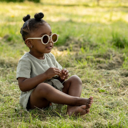 <tc>Baby Dutch</tc> Lunettes de soleil bébé blanc cassé