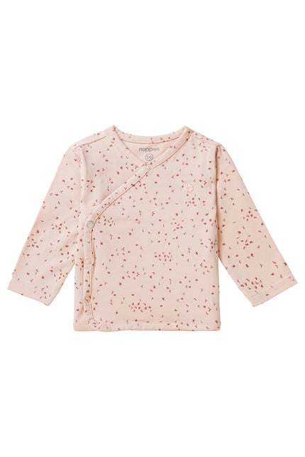 <tc>Noppies</tc> Overslag Chemise bébé manches longues Nantes Rose Smoke