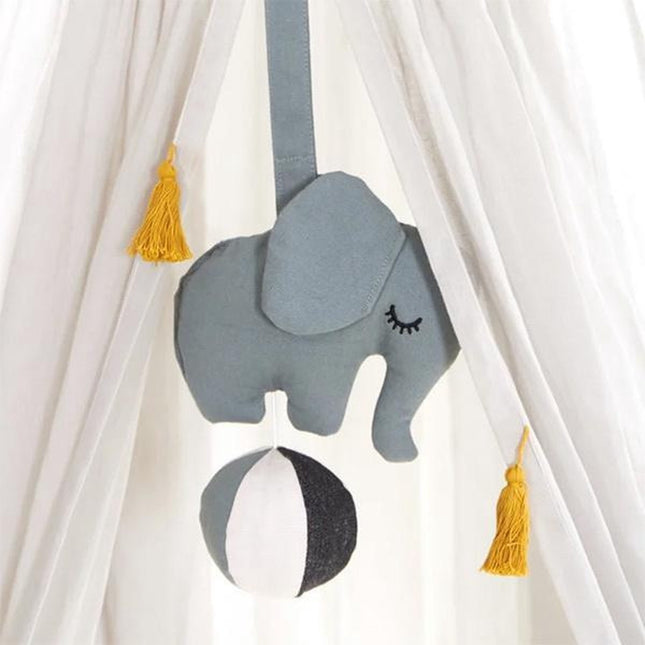 <tc>Roommate</tc> Boîte à musique Éléphant gris de mer sur ballon