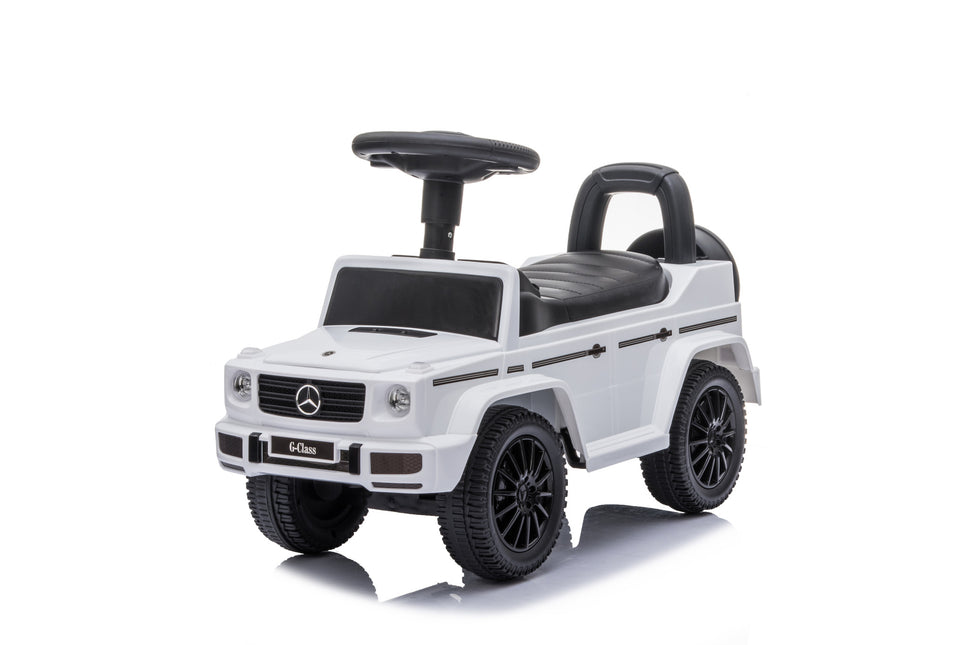 <tc>Happy Baby</tc> Les coureurs Mercedes Benz G350D Blanc