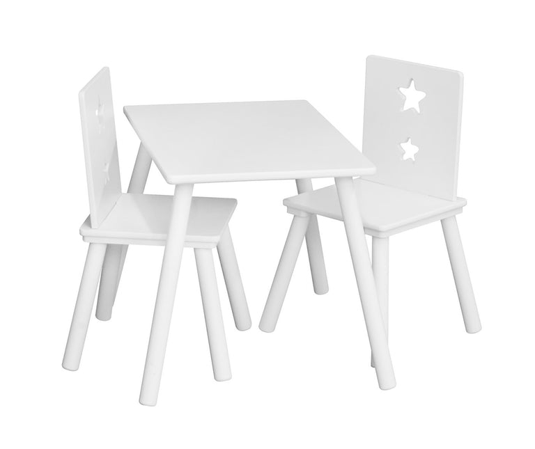 <tc>Kid's Concept</tc> Table étoile - blanc 45x58x40 cm Kids Concept