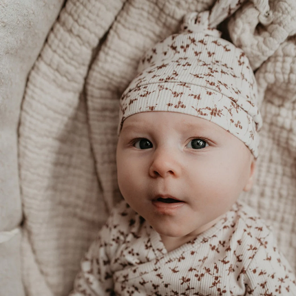 <tc>Yumi Baby</tc> Chapeau de bébé Brown Leafs