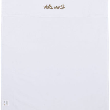 <tc>Meyco</tc> Drap de lit Hello World Taupe 100X150cm