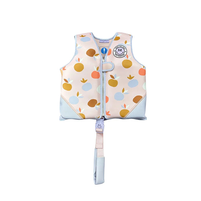 <tc>Swim Essentials</tc> Gilet de sauvetage Fruits d'été Léopard 3-6 ans