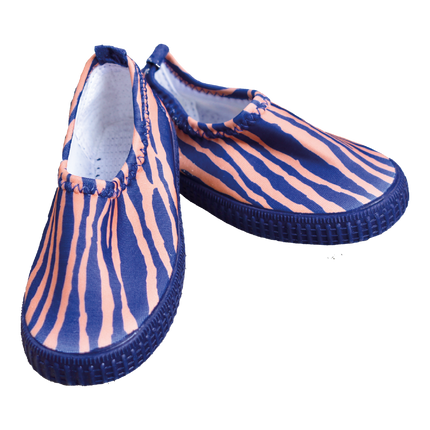 <tc>Swim Essentials</tc> Chaussures d'eau Zebra Lycra Bleu