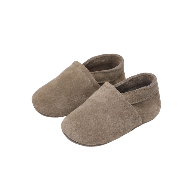 <tc>Baby Dutch</tc> Chaussures pour bébé Lio Vert Daim