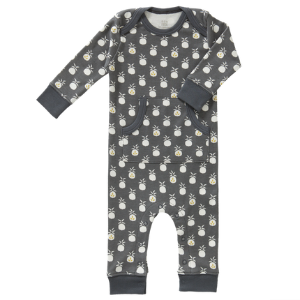 <tc>Fresk</tc> Pyjama bébé sans pied Ananas Anthracite