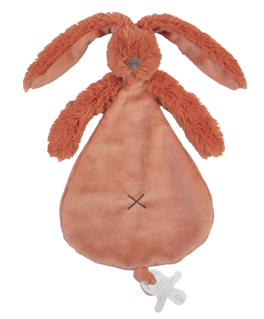 <tc>Happy Horse</tc> Couverture câline Lapin Richie Orange 25cm