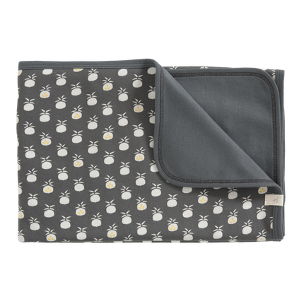 <tc>Fresk</tc> Couverture de berceau Ananas Anthracite