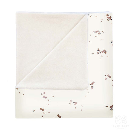 <tc>Yumi Baby</tc> Couverture de berceau Fleur de cerisier 75x100cm