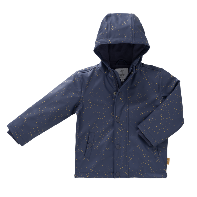 <tc>Fresk</tc> Imperméable à pois indigo