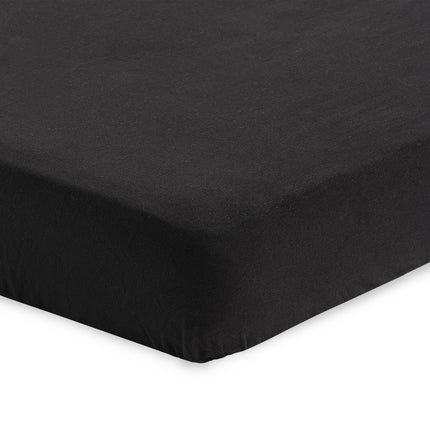 <tc>Jollein</tc> Drap-housse Jersey Noir 40x90cm