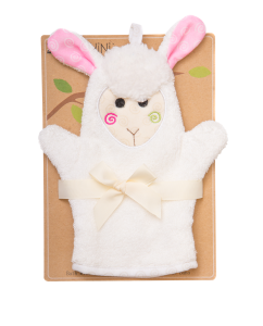 <tc>Zoocchini</tc> Gant de toilette Lola L'Agneau Coton